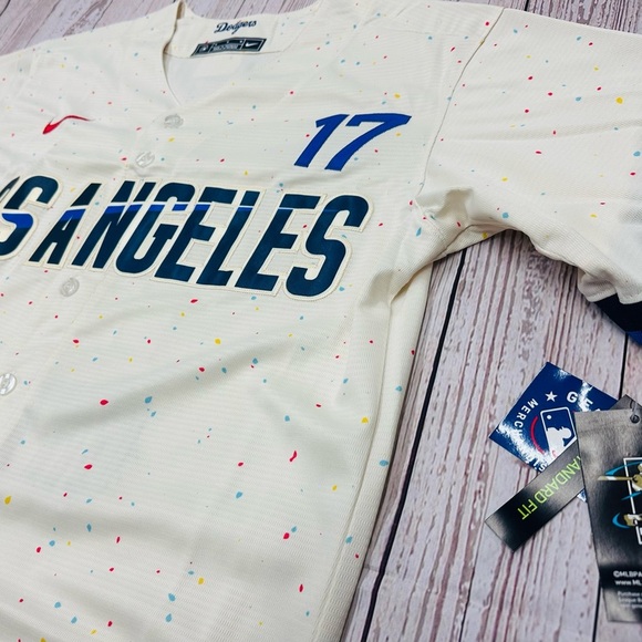 Shohei Ohtani Los Angeles Dodgers Baseball Jersey City Connect NEW!! With Tags! - Picture 2 of 3